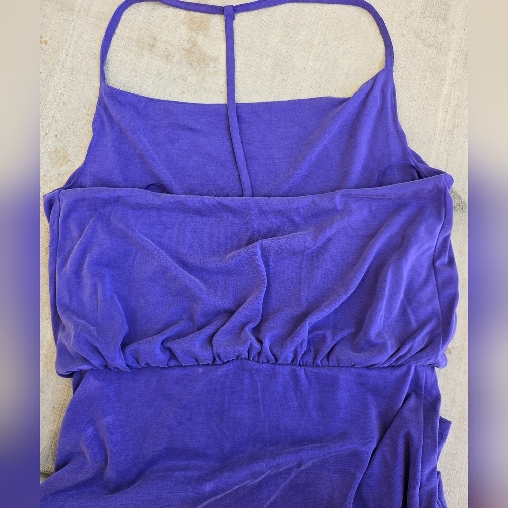 Metaphor Backless Purple Dress - Picture 7 of 12